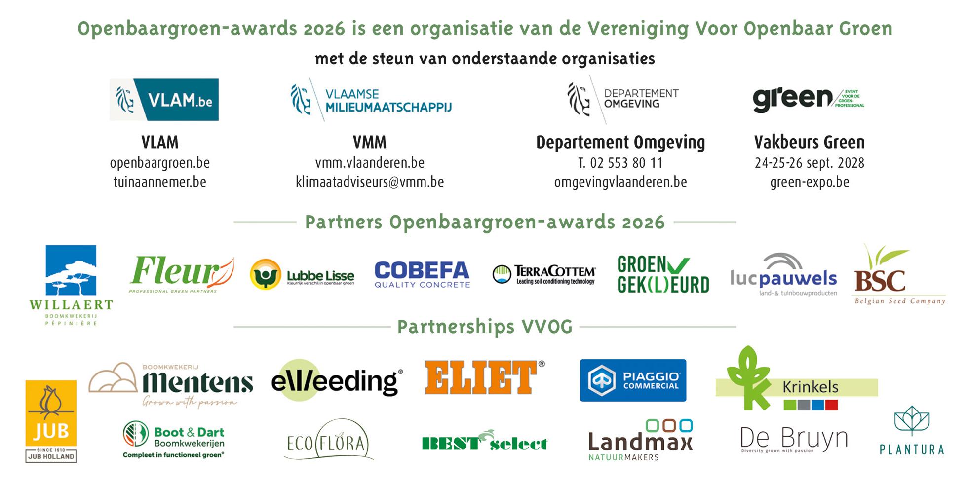 Partners Openbaargroen-awards 2026